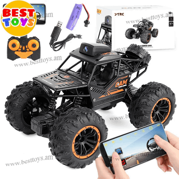 BestToys Radio control cars Super SUV with camera and WiFi | Cam Climber model № 1